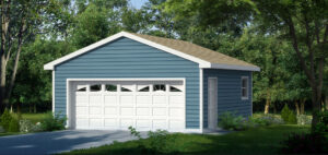 1 1 2 car garage