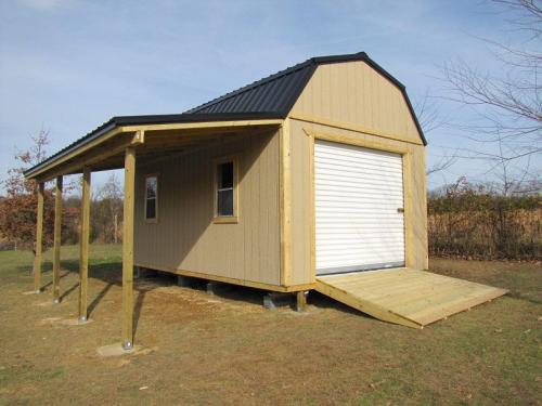 12X20 Asheville with 8' sidewalls