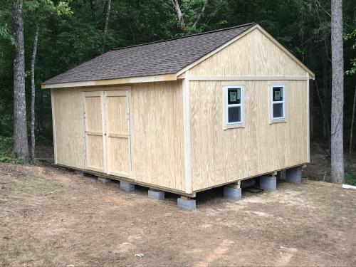 20X16 Summerville with 8' sidewalls and windows.