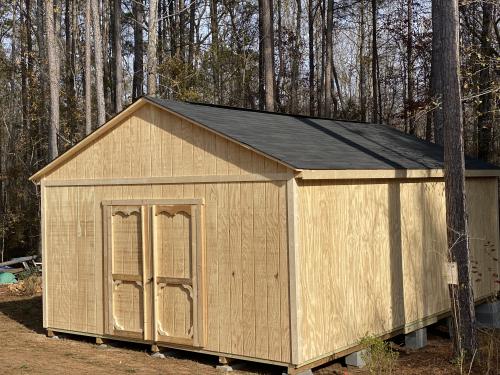 18X24 West Point with 8' side walls.